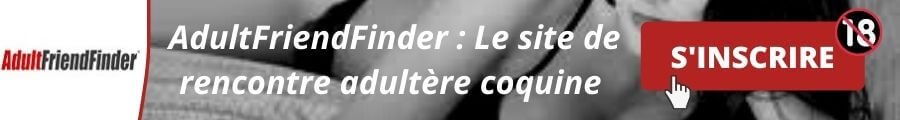 AdultFriendFinder, site de rencontre coquin : page d'accueil