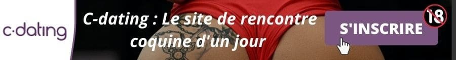 C-Dating, site de rencontre coquin : page d'accueil