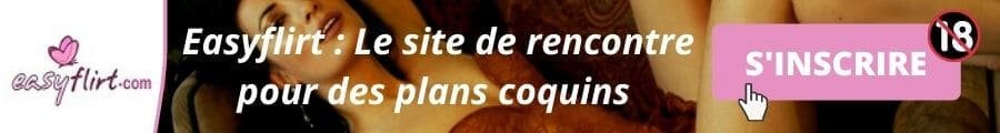 Easyflirt, site de rencontre coquin : page d'accueil