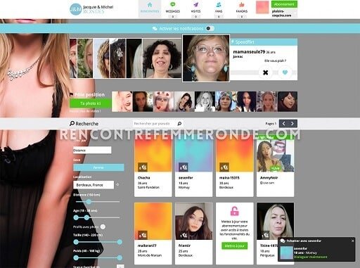 JM Rondes : profils rencontrés pendant le test