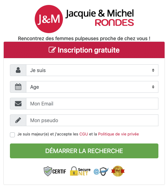 JM Rondes : messagerie et interface testées