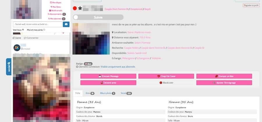 Rezocoquin avis : fiche profil et messagerie testées