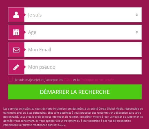 SoCougar : étapes d'inscription testées