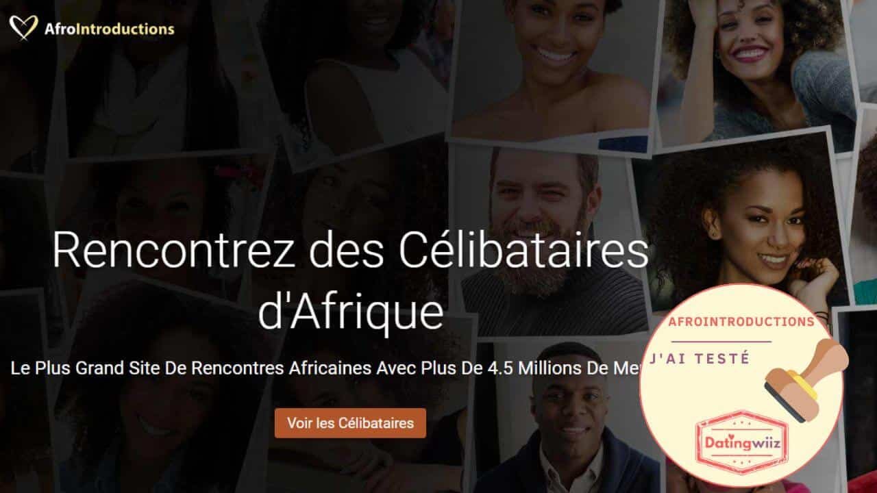 Afrointroductions : interface et messagerie testées