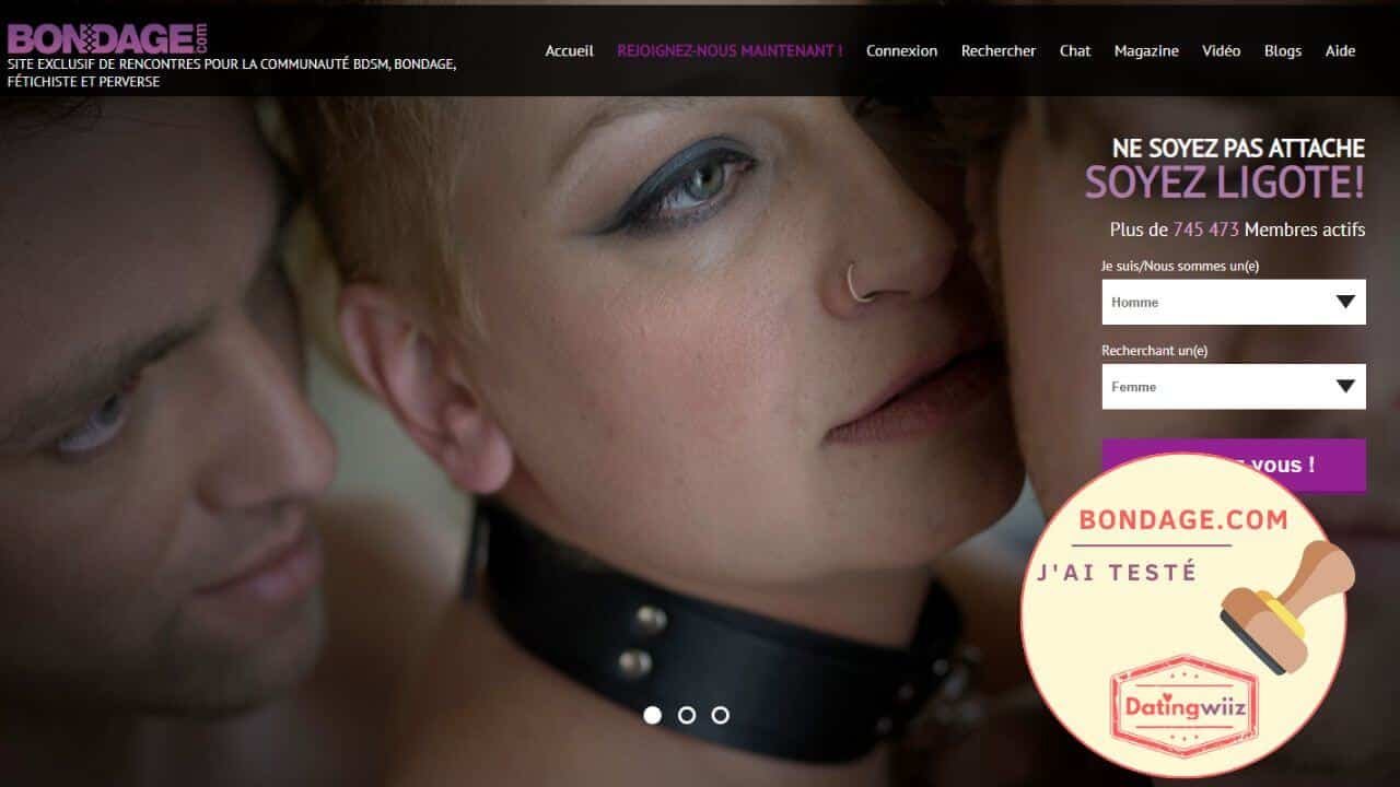 Bondage.com : interface et profils testés