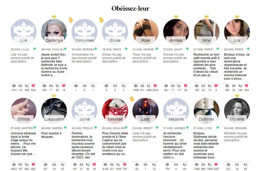 Tendre Chéri avis : exemple de profil membre